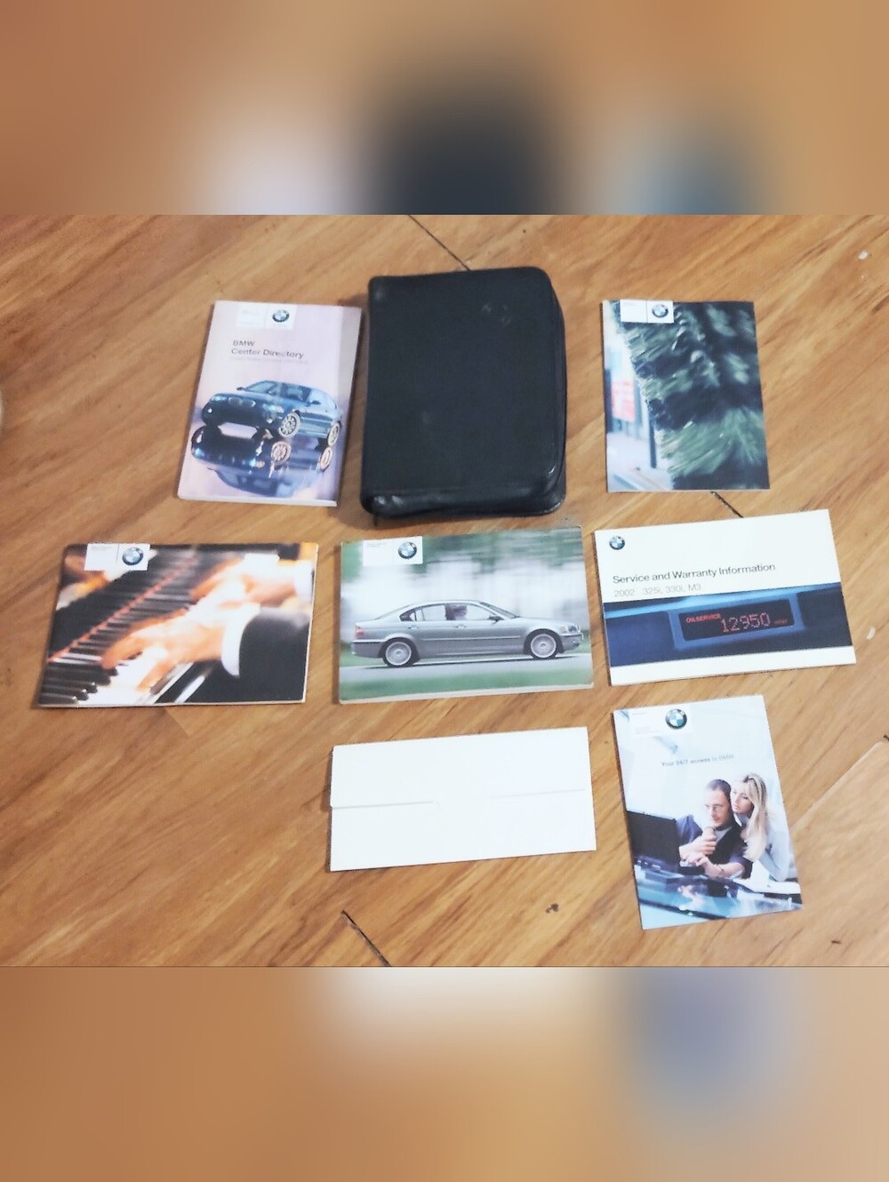 BMW 3 Series Sedan 2002 Owners Manual Set E46 320i 325i 325xi 330i 330xi